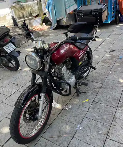 Мотоцикл Suzuki GD110, красный