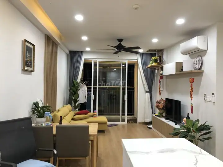 Квартира в Куонг Вьет, Тан Фу, 76 м², 2 спальни, полная меблировка