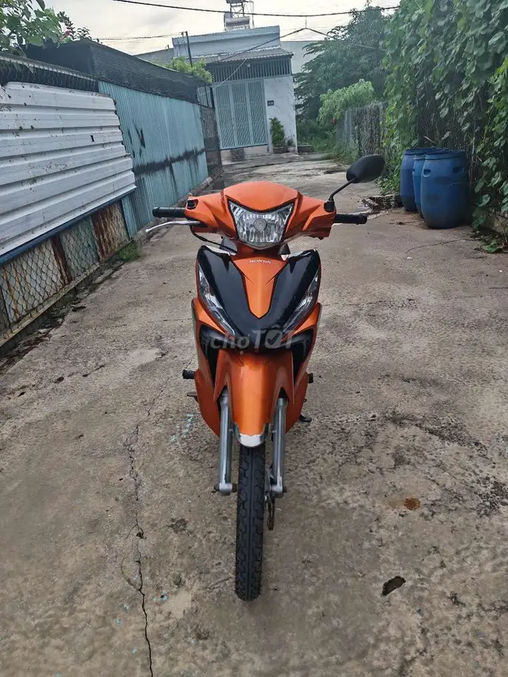 Honda Wave RSX 110 оранжево-черный, импортный