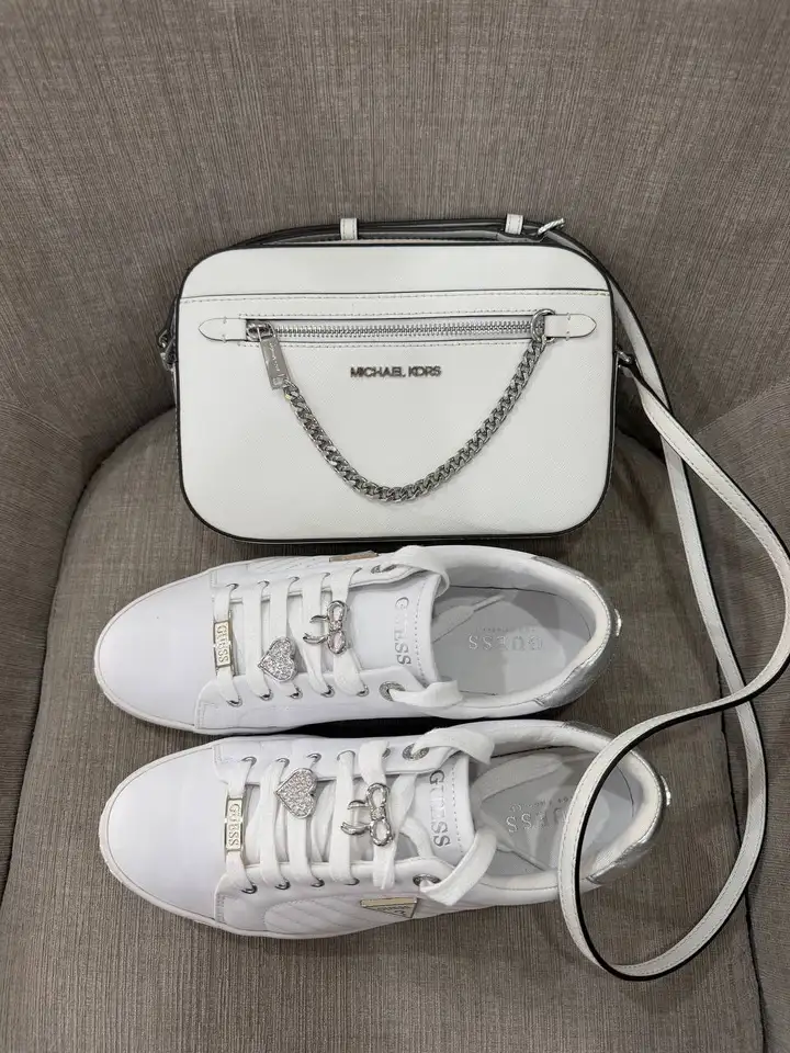 Кеды Guess и сумка Michael Kors