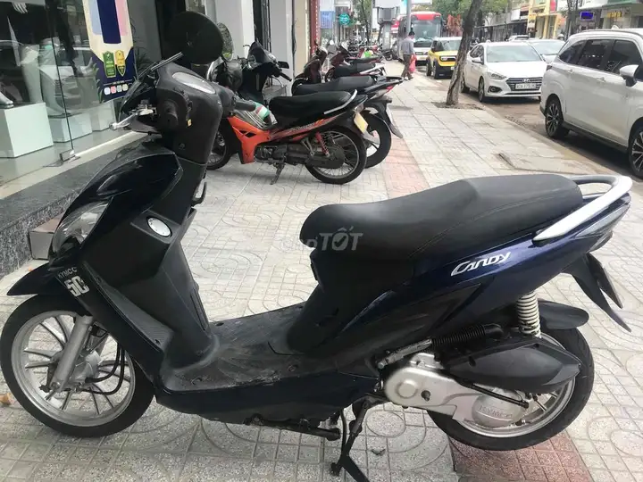 Скутер 50cc 2019 Kymco Candy Hi Xanh 43 Дананг