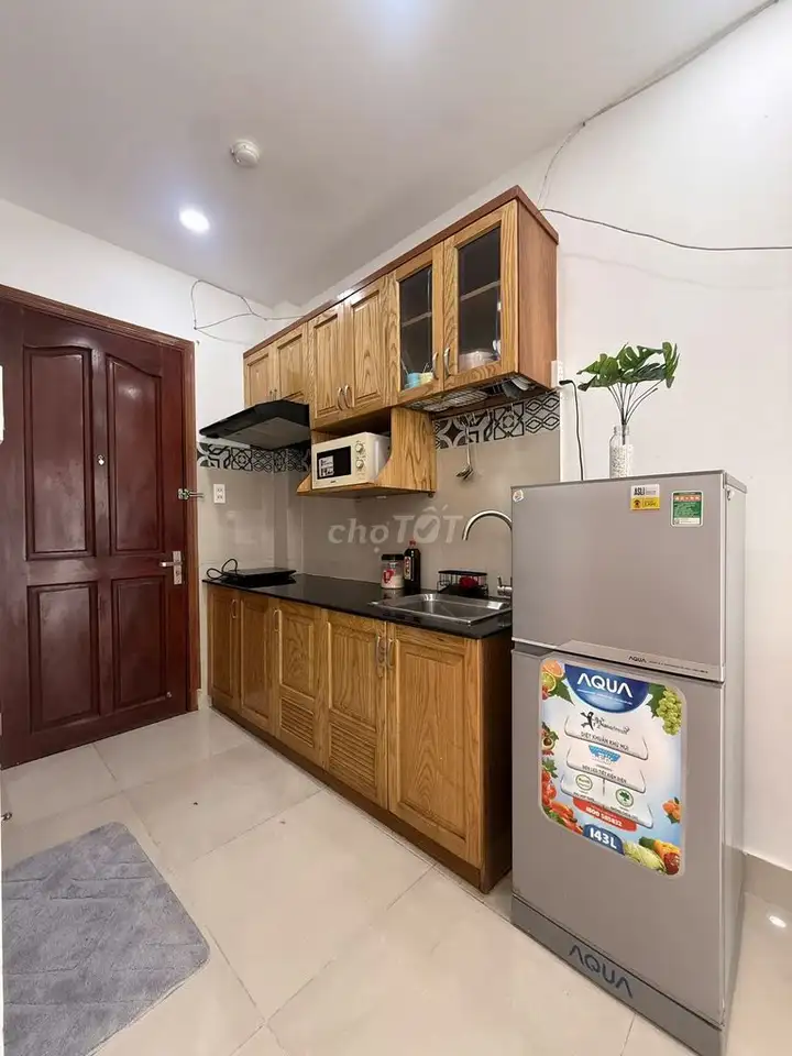 Квартира 40 м² с лифтом, стиралкой, центр, рынок Бен Тан, Буи Виен