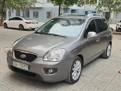 Kia Carens SX, 7 мест, автомат, серый