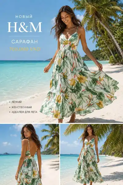 Легчайший сарафан XS