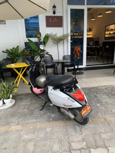 Электромопед Vespa