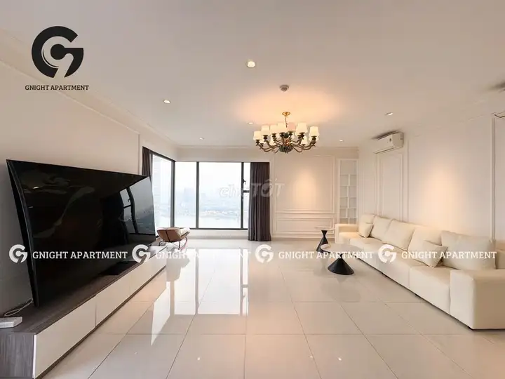 VIP угловая квартира 3 спальни, 178м2 SAIGON ROYAL, 4-й округ — 3 шикарных вида