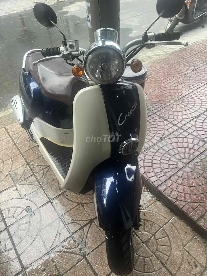 Honda Crea 50cc 2021, темно-синий, 14000 км