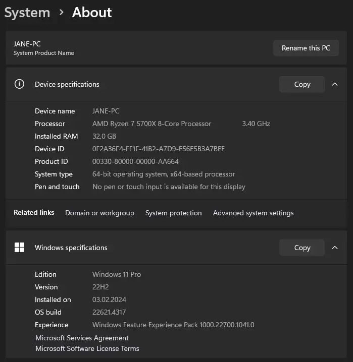 Персональный компьютер Ryzen 7 5700X / RTX 3060 12GB / 32GB RAM / SSD 480GB