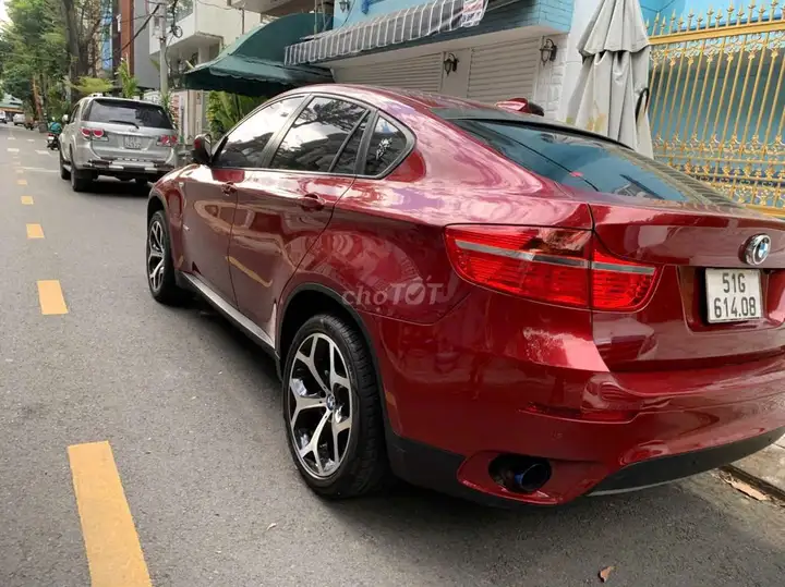BMW X6 2011, комплектация Full, красный