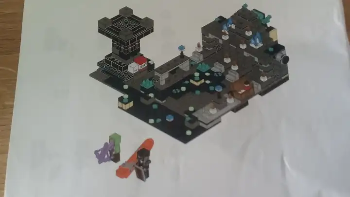 Лего набор Minecraft
