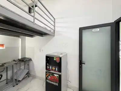 Комната с антресолью возле автовокзала Дананга