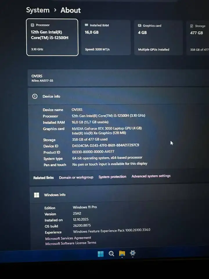 Ноутбуки Acer Nitro 5 AN517 и Asus Vivobook X571GT
