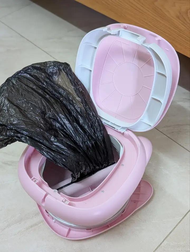 Дорожный складной горшок