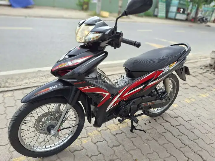 Honda Wave RSX 2012 Черный, Красный