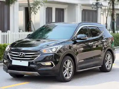 HYUNDAI SANTA FE 2018 4WD FULL бензин черный