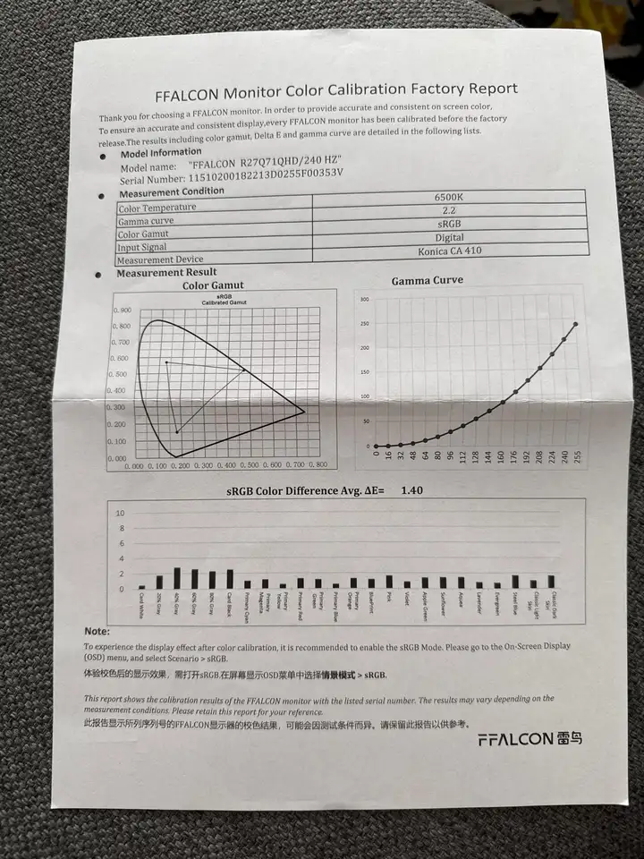 Монитор FFalcon Q7 MiniLED 2K