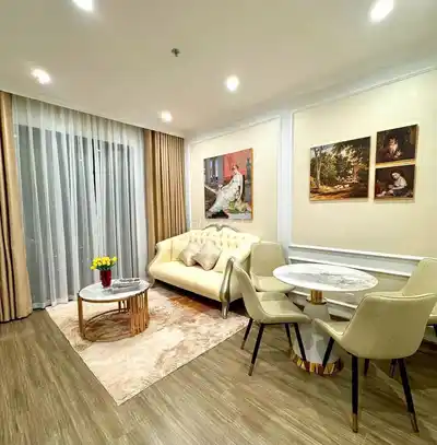 1-комнатная квартира с нишей в Vinhomes Ocean Park, с хорошей мебелью, 8.5 млн