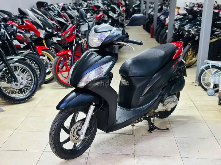 Мотосалон Thịnh Phát - Honda Vision 110 FI матовый черный сток 2014