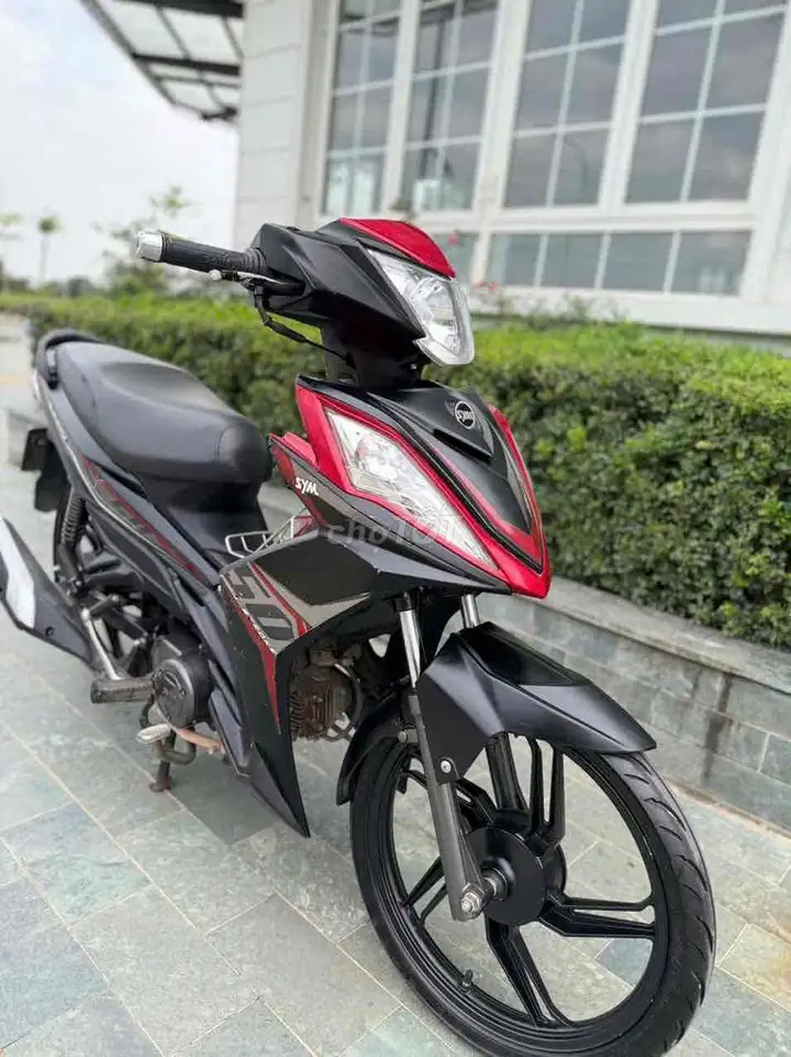 SYM Galaxy 50cc 2023 Черно-красный