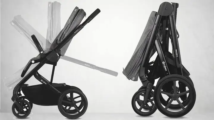 Cybex Balios S LUX (Stone Grey 2025 с дождевиком)