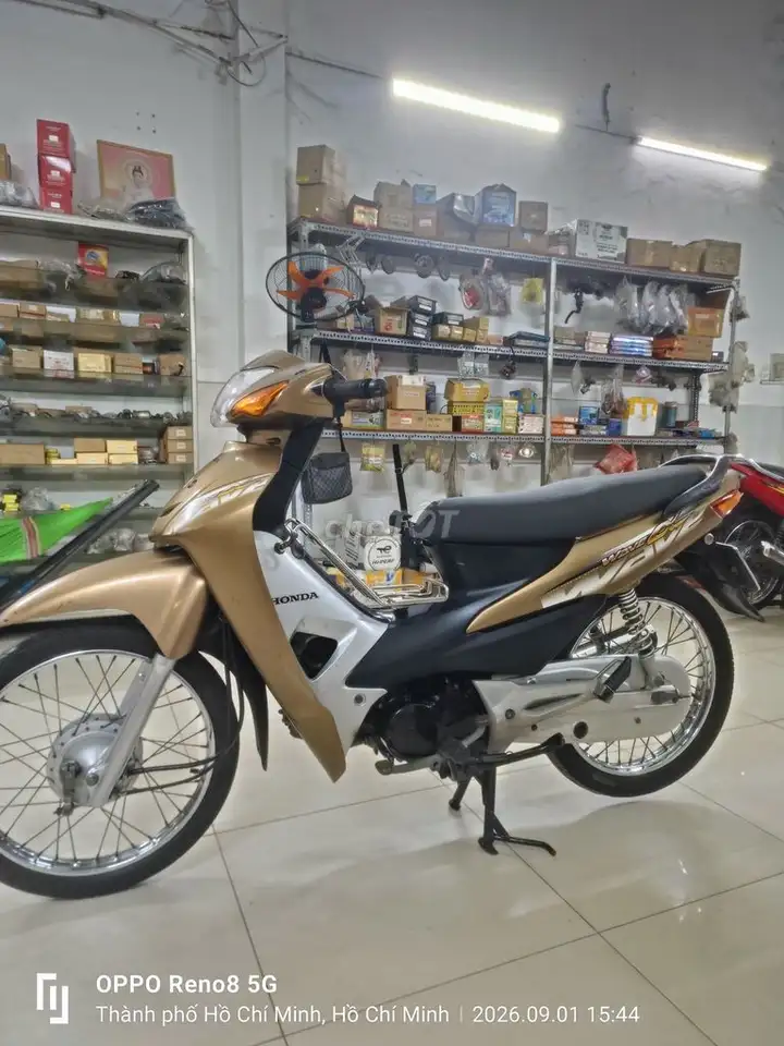 Honda Wave A100 2022 желто-серебристый оригинал