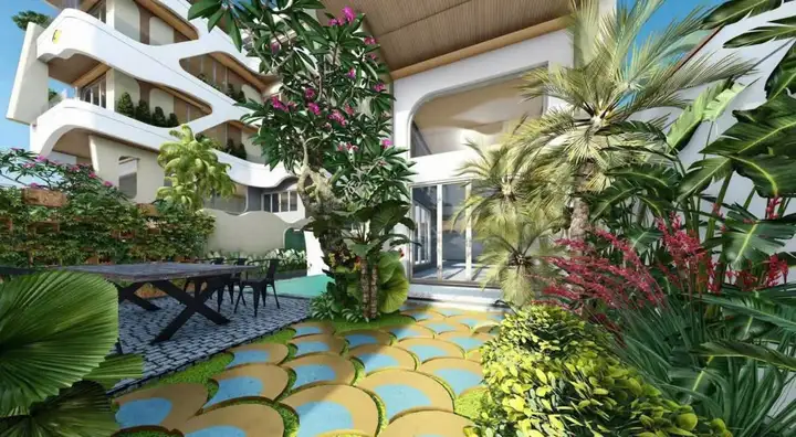 Аренда виллы 4 этажа, 6 спален, 200 м², Son Tra