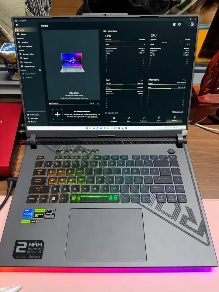 Ноутбук ASUS ROG Strix G16 G614JU