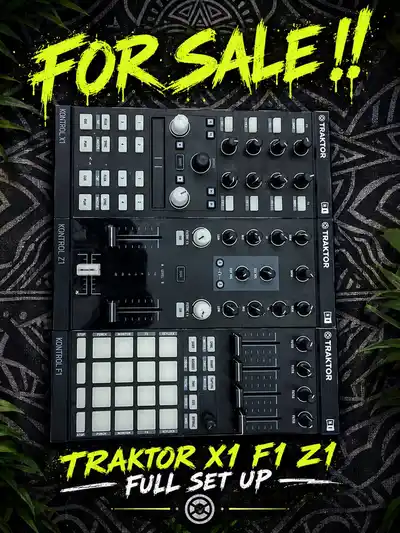 Traktor Kontrol X1 + F1 + Z1 DJ Setup