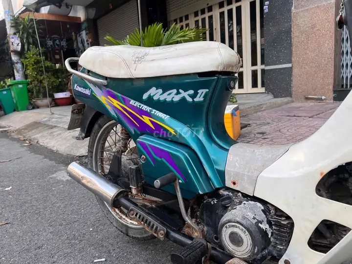 Kawasaki Max II синий, белый 146379 км