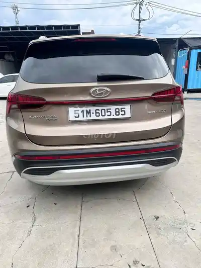 Hyundai Santafe 2021 2.2D Premium Песочно-желтый