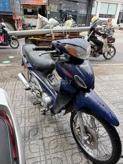 Honda Future синий механический мотоцикл
