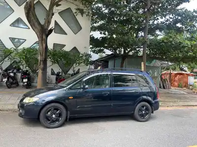 Mazda Premacy, 7 мест, бензин, автомат, черный, отличное состояние