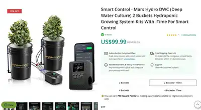 Комплект оборудования для гровинга Mars Hydro