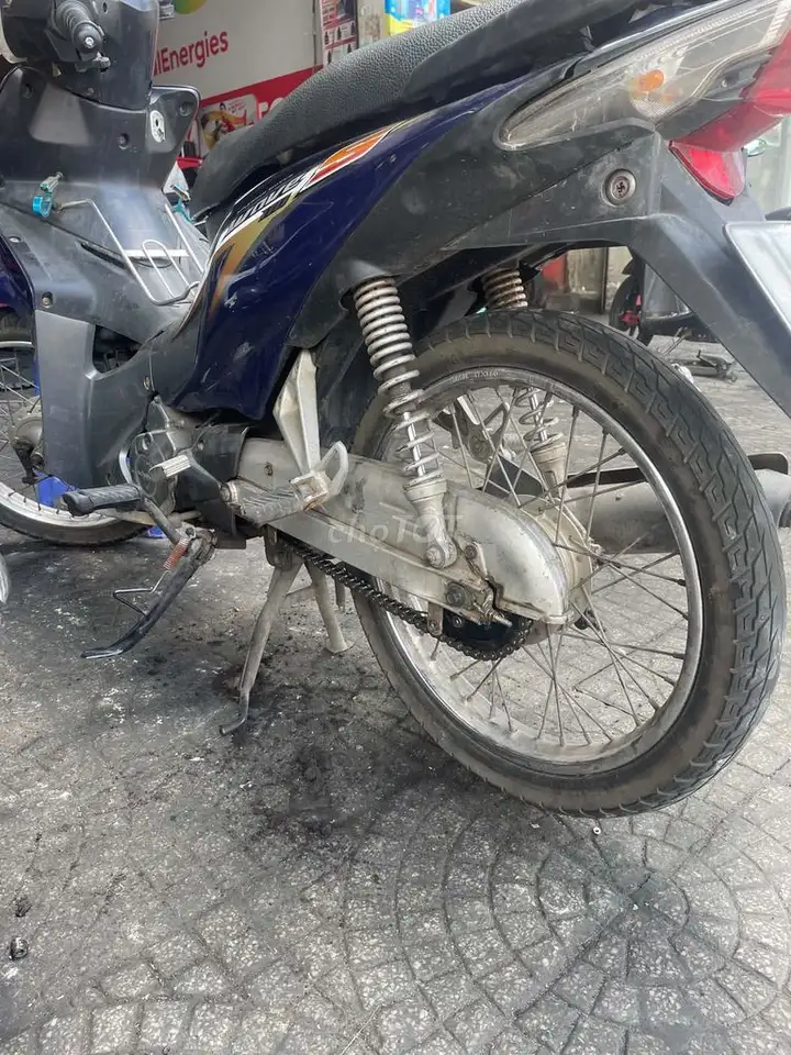 Honda Wave сине-серый