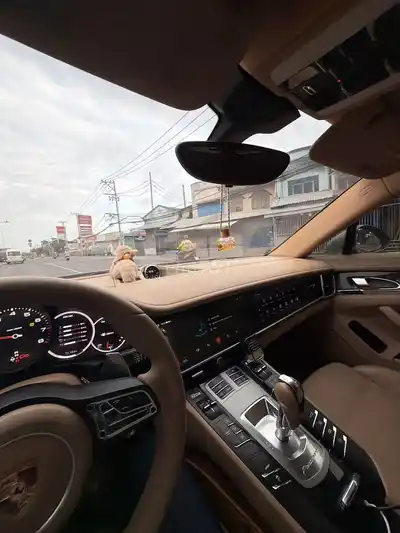 Porsche Panamera S 2010 тюнинг 2018 3.6 V6 синий VIP. Обмен