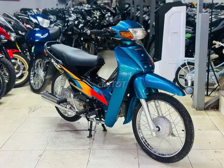 Мотосалон Thịnh Phát - Honda Wave A 100 первого поколения, синий, отличный