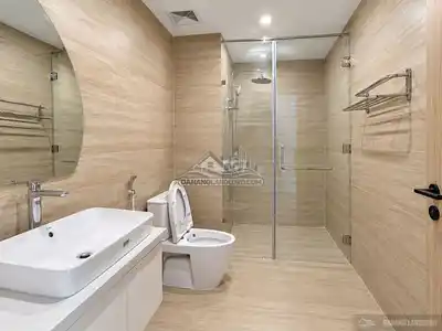 Апартаменты с 2 спальнями в Bạch Đằng Complex и видом на реку Хан | E616