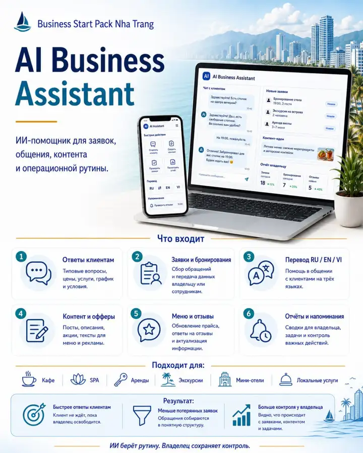 AI Business Assistant для бизнеса