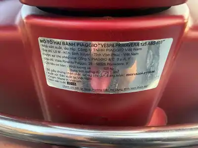 Piaggio Vespa Primavera 2018 Красный 18 тыс. км
