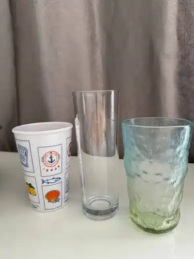 Скакалка, панамка, посуда, стаканы, форма для льда, кувшин, чайник, комплекс Т8