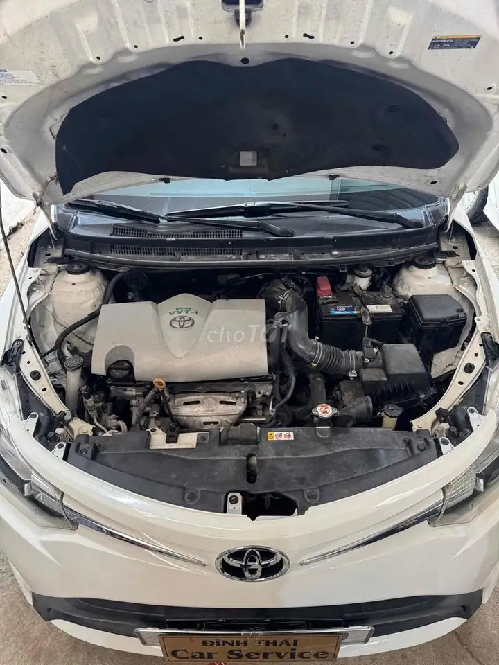 Toyota Vios 2017 механика белый 106 669 км