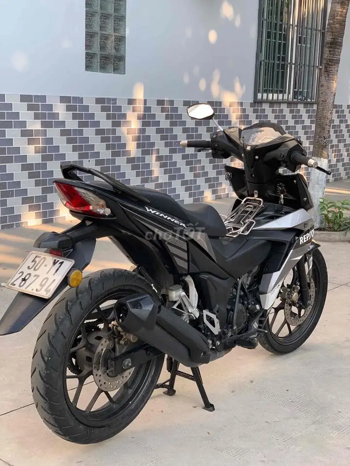 Honda Winner V1, черно-серебристый, спец. версия