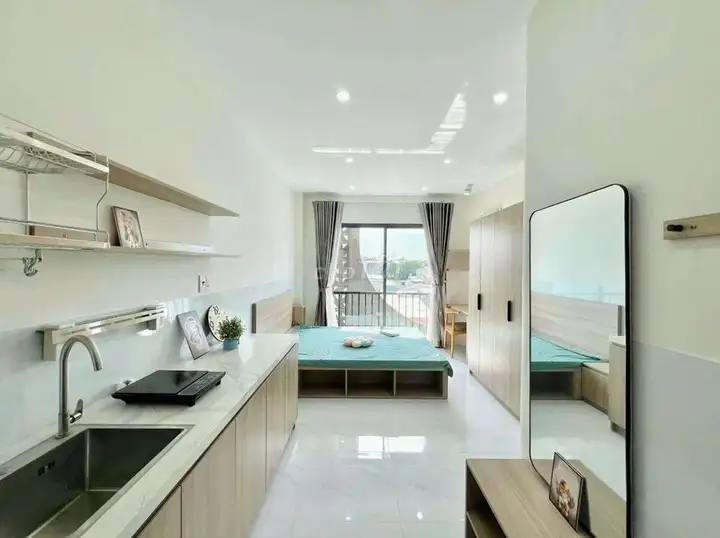 Студия в ЖК Bancol View Landmark, рядом с AEON Tan Phu, отдельная стиральная машина