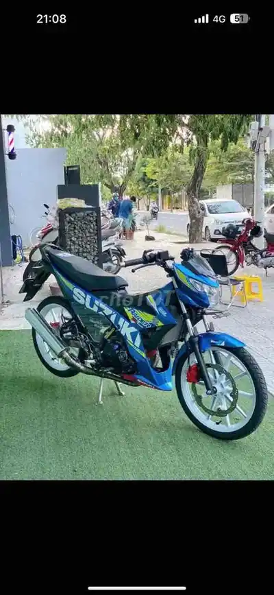 Suzuki Raider Синий, механическая коробка передач