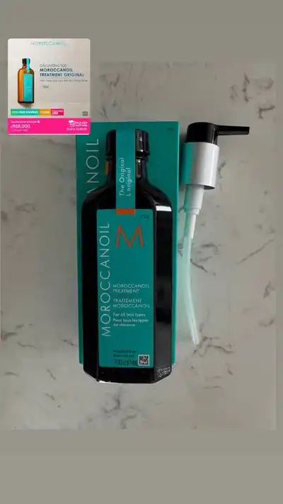 Маска и масло для волос Moroccanoil