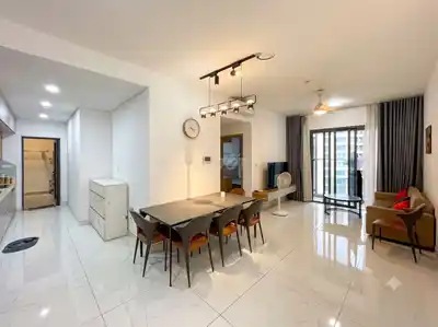 Двухместная аренда Diamond Alnata 2BR, красивый 9-й этаж, цена 18,5 т.р., включая плату за управление