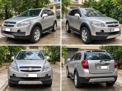Chevrolet Captiva 2007 серебристый 7 мест автомат