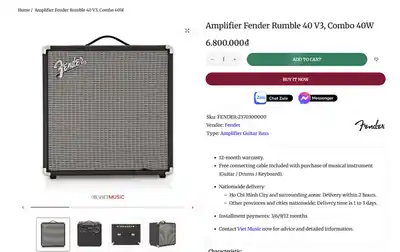Бас-комбик Fender Rumble 40wt