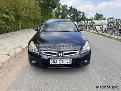 Honda Accord 2.4 AT 2007 черный, японская сборка для США