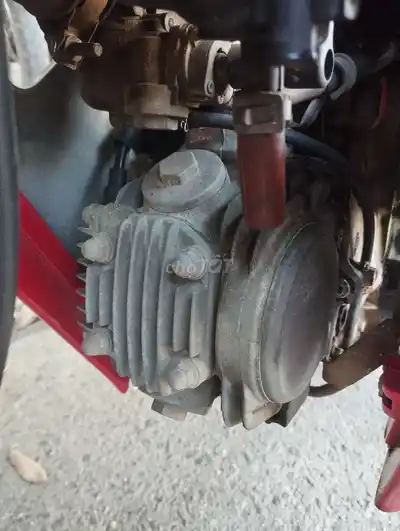 Honda Wave Alpha 2009 красного цвета
